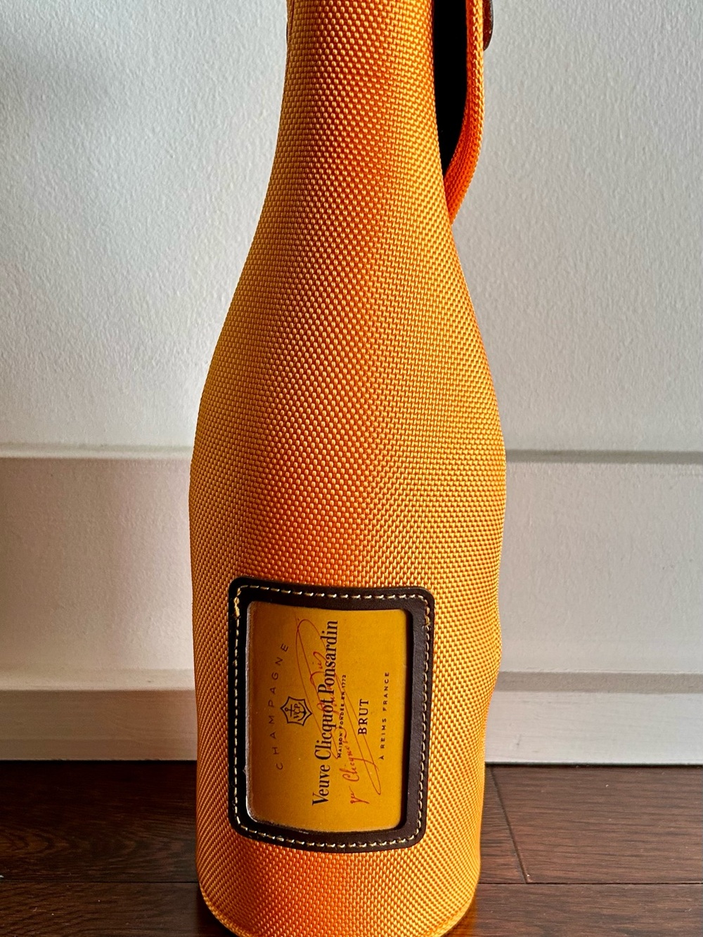 Veuve Cliquot Orange Bottle Cooler Sleeve